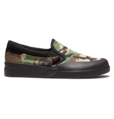 DC DC Infinite Fekete / Camo - Slip On - Fekete / Camo - Magyarország (UQ5NY3DL)